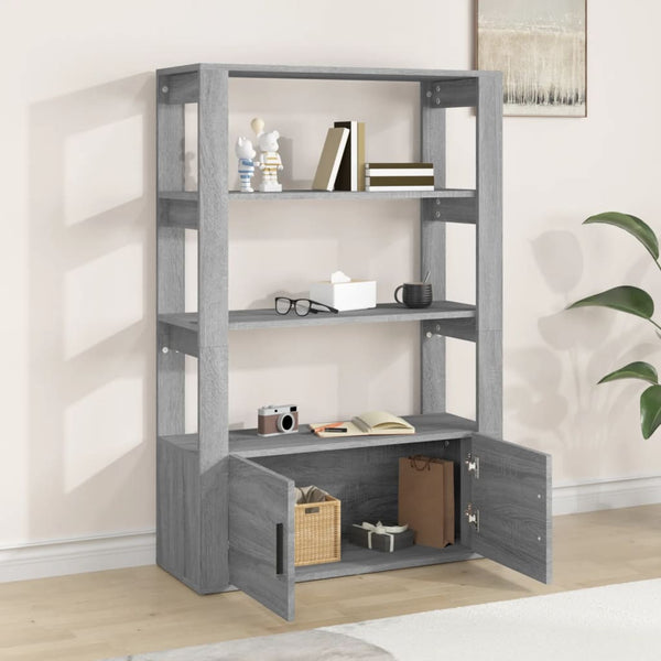 Sideboard Grau Sonoma 80x30x119,5 cm