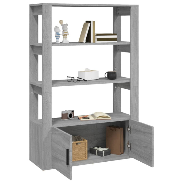 Sideboard Grau Sonoma 80x30x119,5 cm