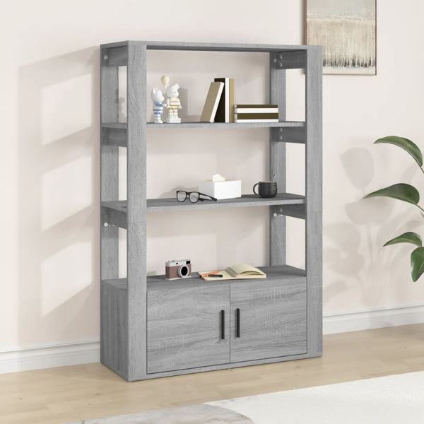 Sideboard Grau Sonoma 80x30x119,5 cm