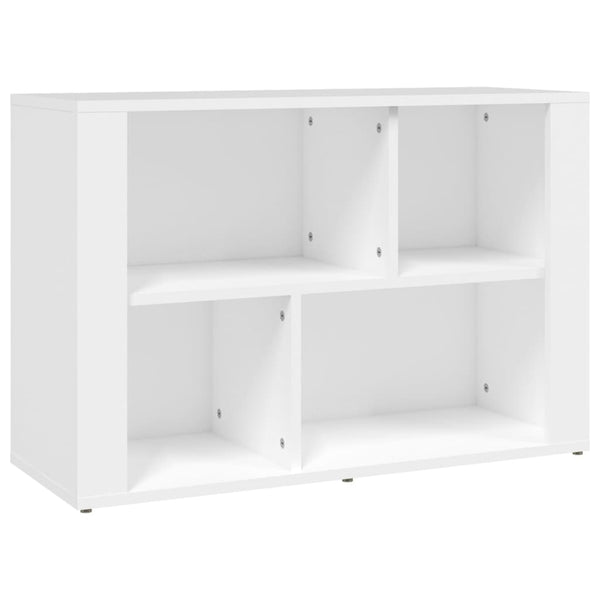 Weißes Sideboard 80 cm Holzwerkstoff