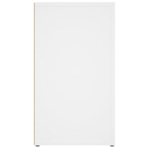 Weißes Sideboard 80 cm Holzwerkstoff
