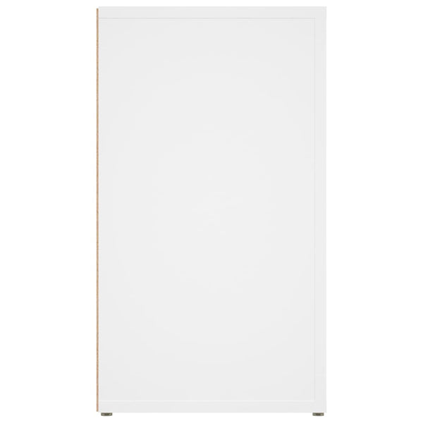 Weißes Sideboard 80 cm Holzwerkstoff