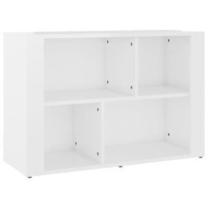 Hochglanz Sideboard Weiß 80x30x54cm