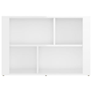 Hochglanz Sideboard Weiß 80x30x54cm