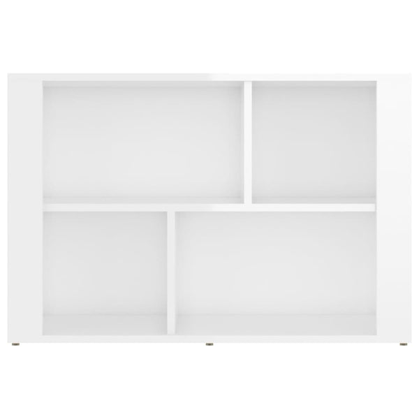 Hochglanz Sideboard Weiß 80x30x54cm