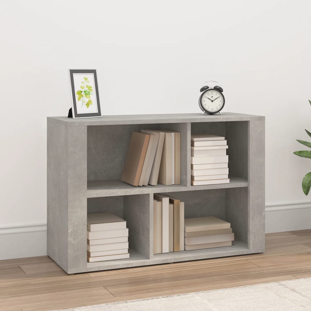 Betongraues Sideboard 80 cm