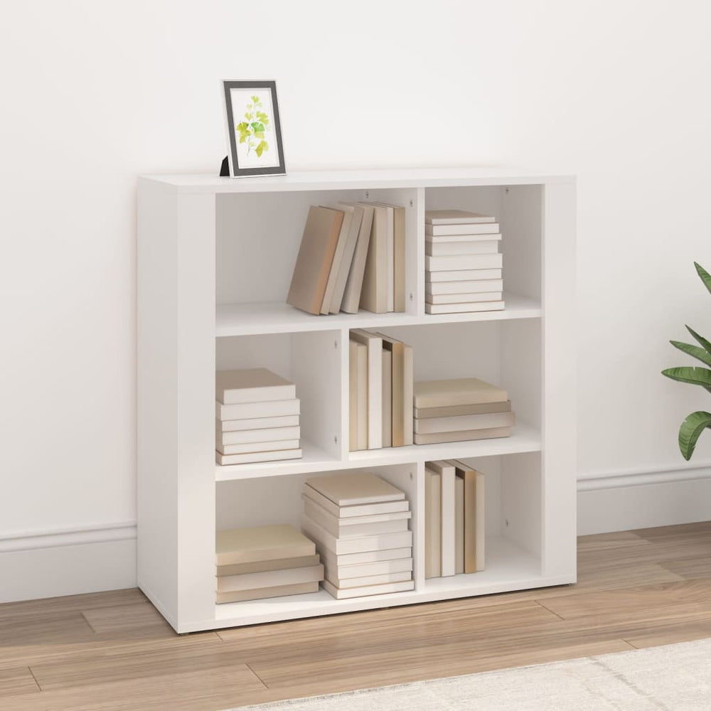 vidaXL Sideboard White 80x30x80 cm Engineered Wood