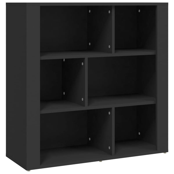 Schwarzes Sideboard 80x80 cm