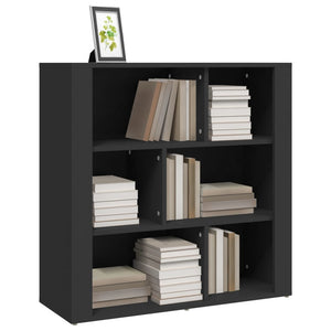 Schwarzes Sideboard 80x80 cm
