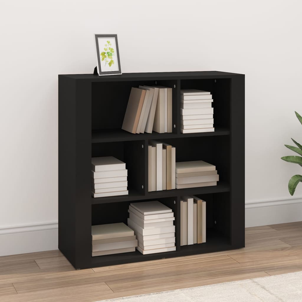 Schwarzes Sideboard 80x80 cm