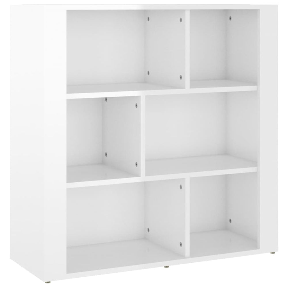 Hochglanz Sideboard Weiß 80x80 cm