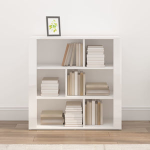 Hochglanz Sideboard Weiß 80x80 cm