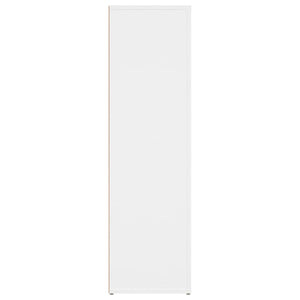 Weißes Sideboard 80 cm Holzwerkstoff