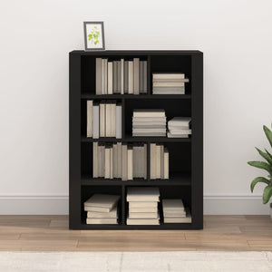 Schwarzes Sideboard 80x30x106 cm