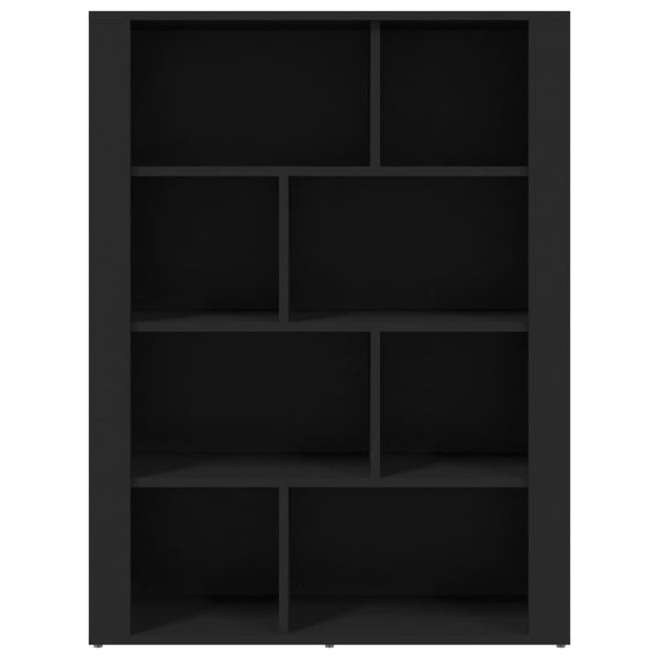 Schwarzes Sideboard 80x30x106 cm