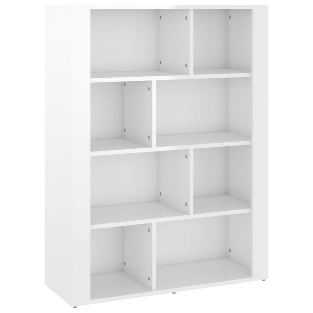 Hochglanz Sideboard Weiß 80x30x106 cm