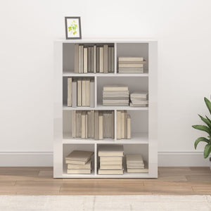 Hochglanz Sideboard Weiß 80x30x106 cm
