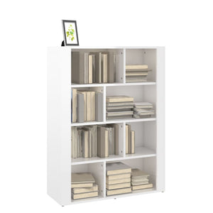 Hochglanz Sideboard Weiß 80x30x106 cm