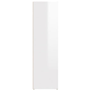 Hochglanz Sideboard Weiß 80x30x106 cm
