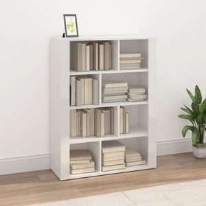 Hochglanz Sideboard Weiß 80x30x106 cm