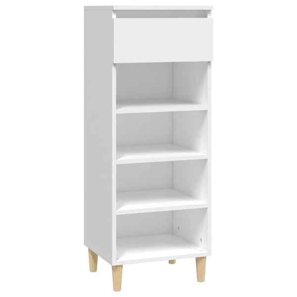 Weißer Schuhschrank 40x36x105 cm