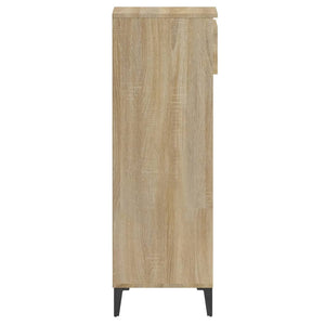 Schuhregal Sonoma-Eiche 40x36x105 cm