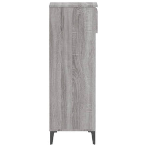 Schuhregal Grau Sonoma 40x36x105 cm