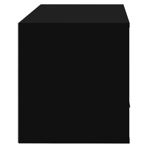 Wand-Schuhschrank Schwarz 70x35x38 cm