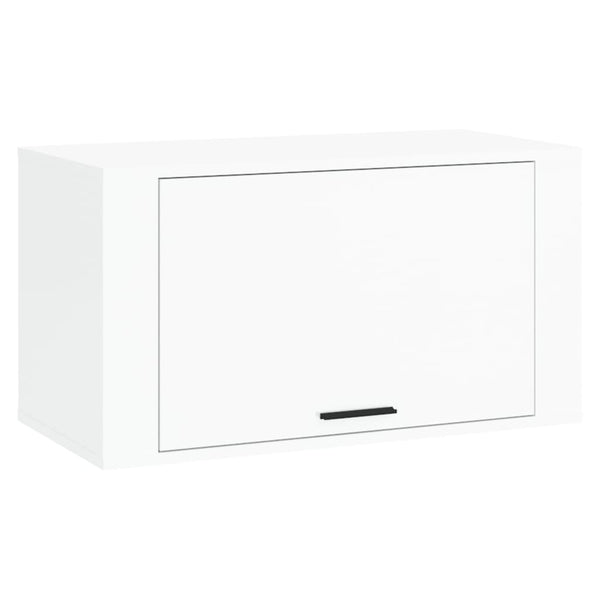 Wand Schuhschrank Weiß Hochglanz 70x35x38cm