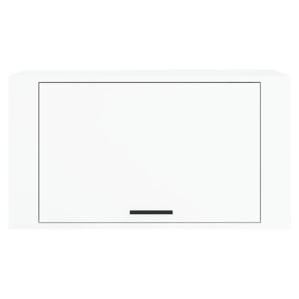 Wand Schuhschrank Weiß Hochglanz 70x35x38cm