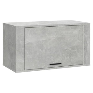 Wand-Schuhschrank Betongrau 70x35x38 cm