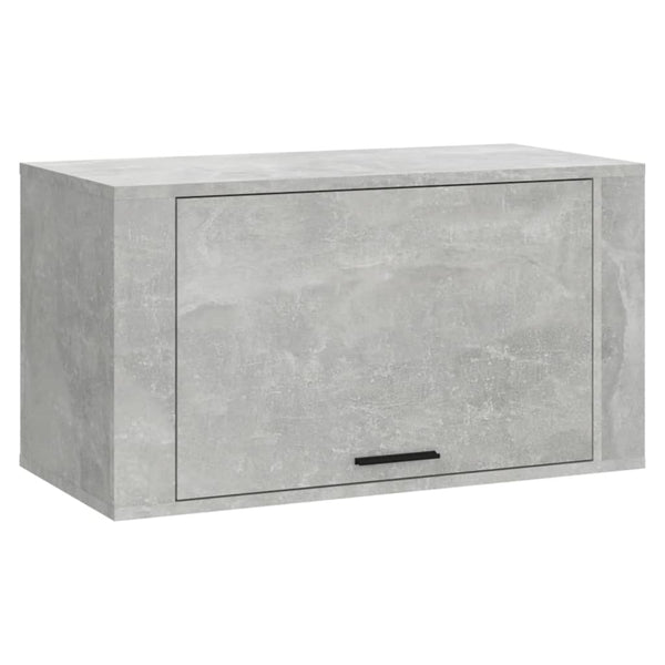 Wand-Schuhschrank Betongrau 70x35x38 cm