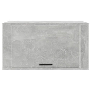 Wand-Schuhschrank Betongrau 70x35x38 cm