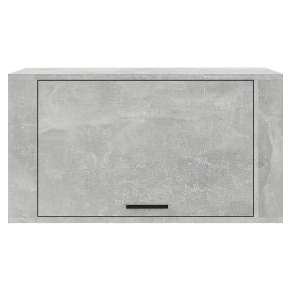Wand-Schuhschrank Betongrau 70x35x38 cm