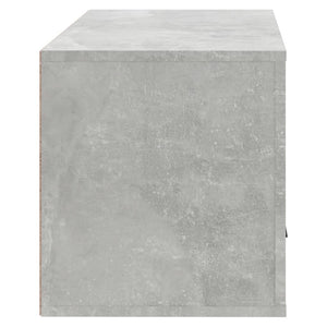 Wand-Schuhschrank Betongrau 70x35x38 cm