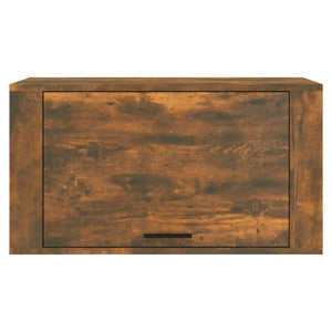 Wand-Schuhschrank Räuchereiche Massivholz