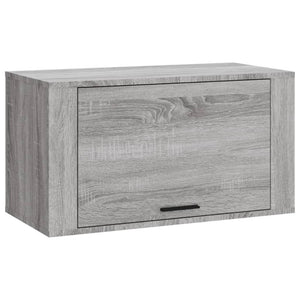 Wand-Schuhschrank Grau Sonoma 70x35x38 cm