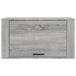 Wand-Schuhschrank Grau Sonoma 70x35x38 cm