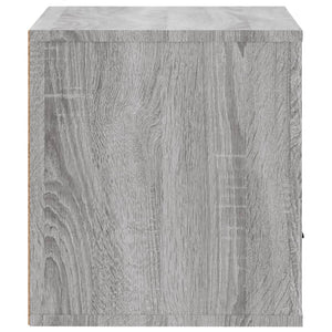 Wand-Schuhschrank Grau Sonoma 70x35x38 cm