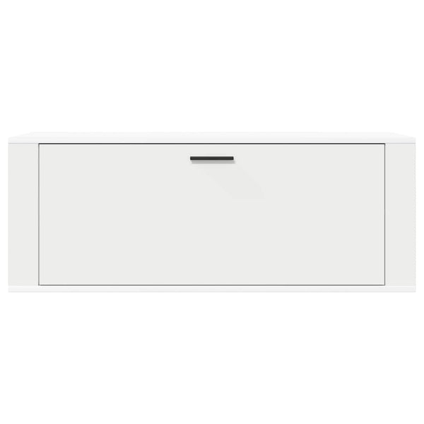 Wand Schuhschrank Weiß 100x35x38 cm