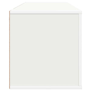 Wand Schuhschrank Weiß 100x35x38 cm