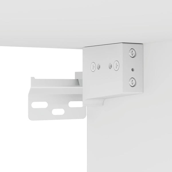 Wand Schuhschrank Weiß 100x35x38 cm
