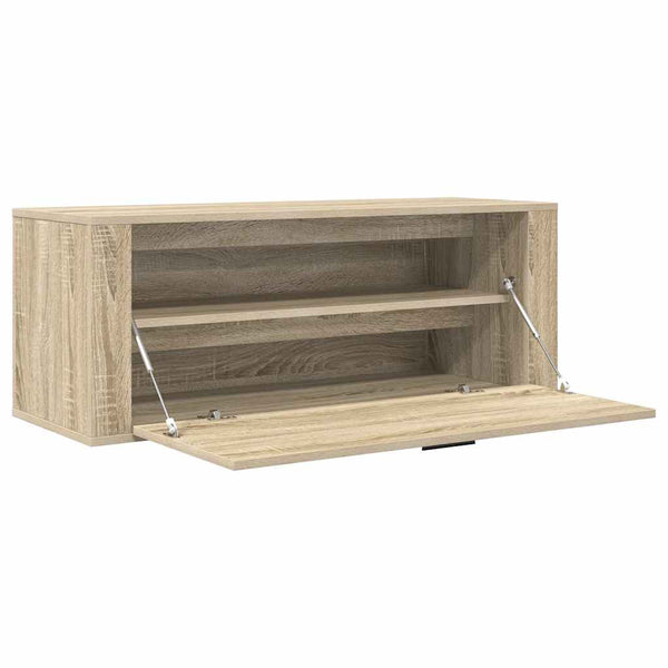 Wand-Schuhschrank Sonoma Eiche 100 cm