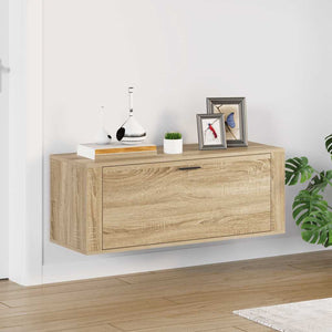 Wand-Schuhschrank Sonoma Eiche 100 cm
