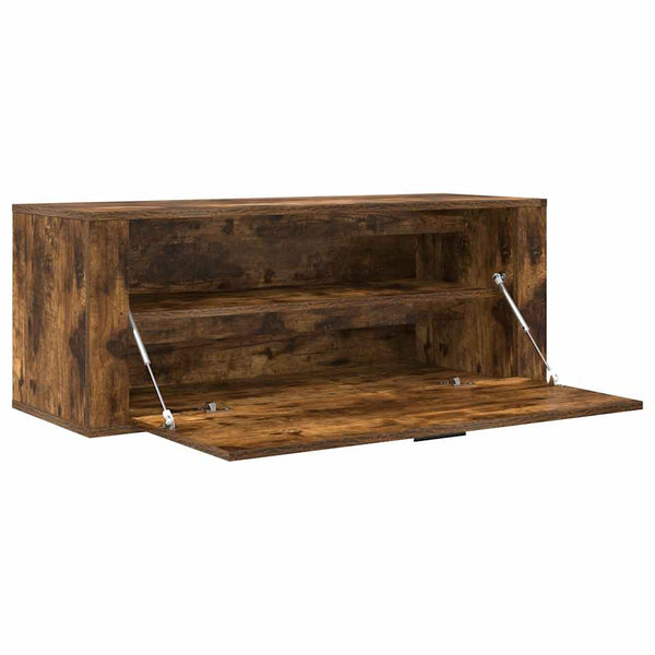 Wand-Schuhschrank Räuchereiche 100 cm