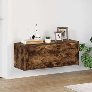 Wand-Schuhschrank Räuchereiche 100 cm
