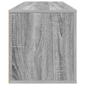 Wand-Schuhschrank Grau Sonoma 100 cm