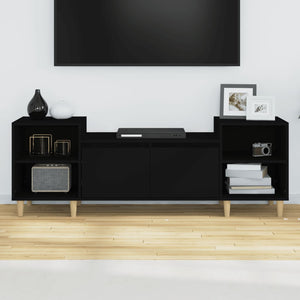 Schwarzer TV-Schrank 160 cm