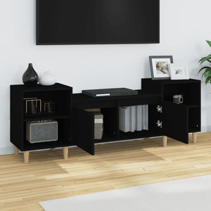 Schwarzer TV-Schrank 160 cm
