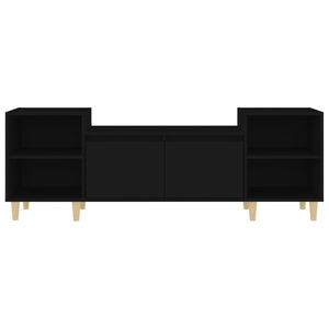 Schwarzer TV-Schrank 160 cm